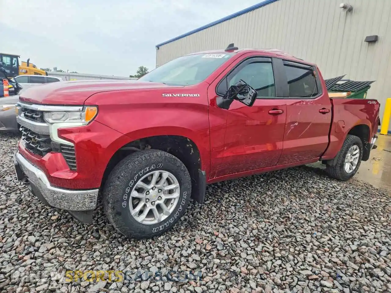 1 fotografías del automóvil dañado 1GCPDDEK1PZ190241 CHEVROLET SILVERADO 2023