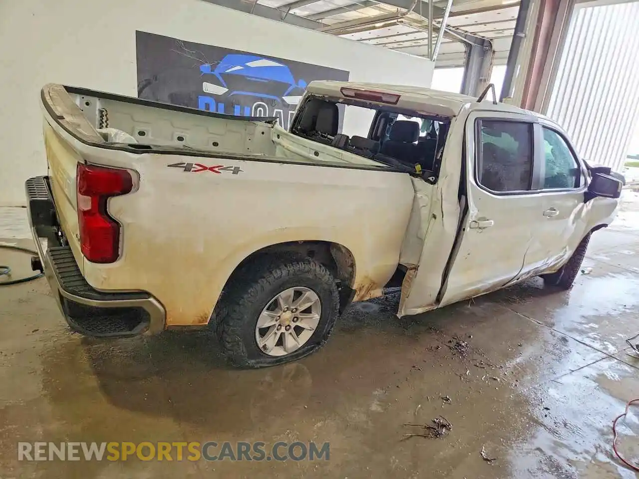 3 fotografías del automóvil dañado 1GCPDDEK1PZ262183 CHEVROLET SILVERADO 2023