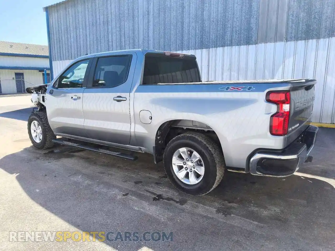 2 Фотография поврежденного автомобиля 1GCPDDEK1PZ297046 CHEVROLET SILVERADO 2023
