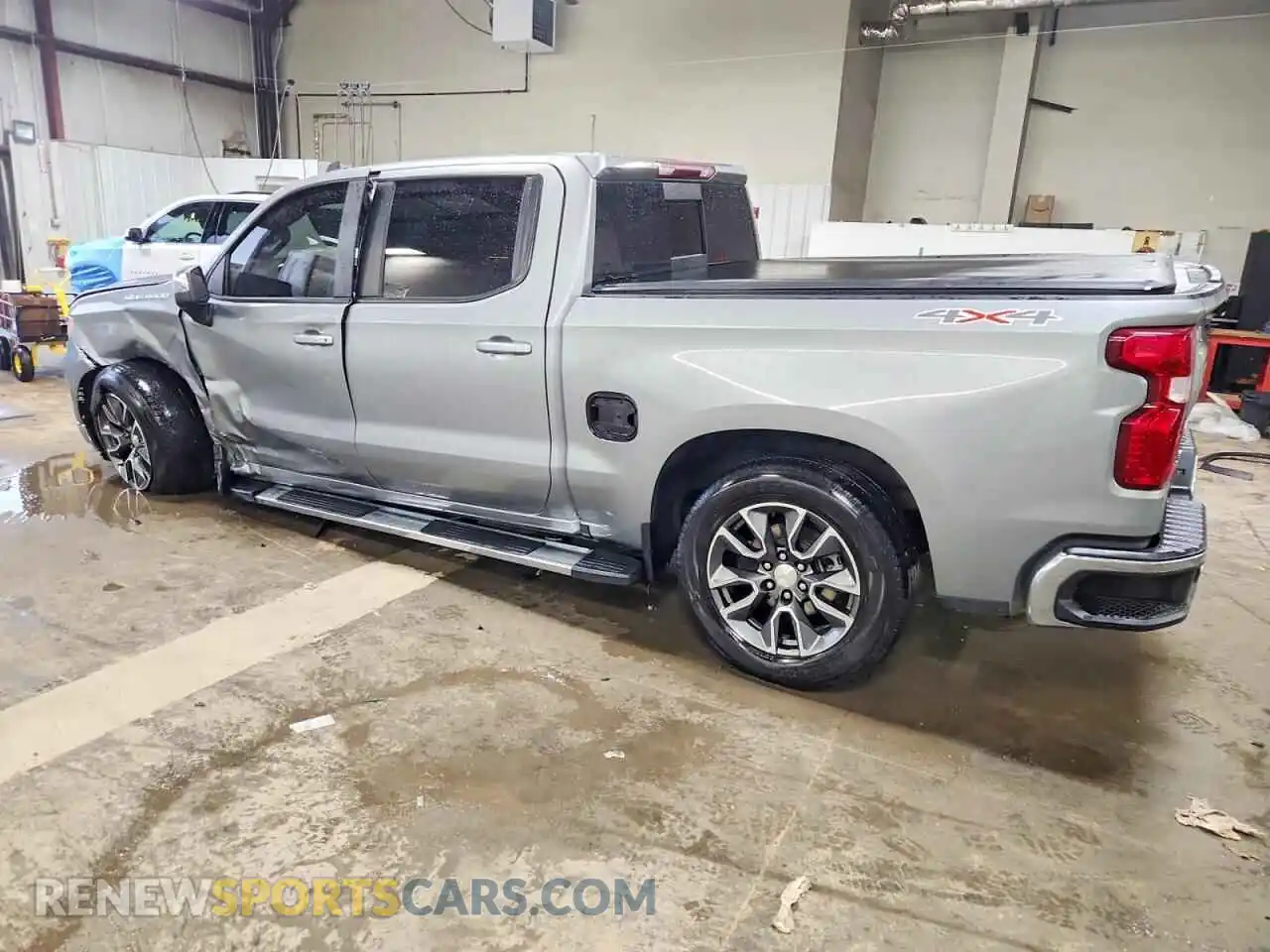 2 Photograph of a damaged car 1GCPDDEK2PZ192354 CHEVROLET SILVERADO 2023