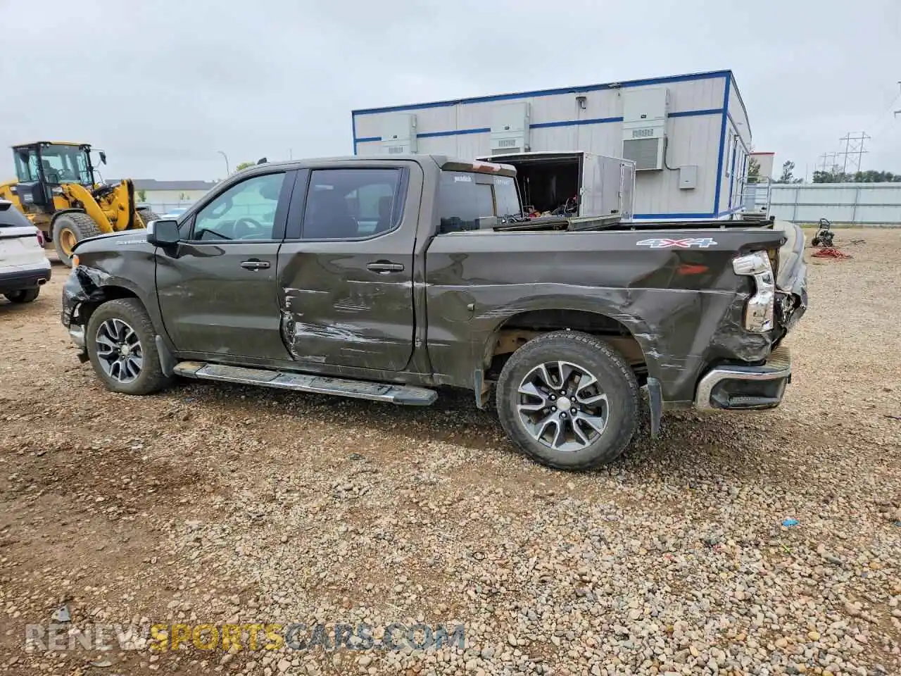 2 Фотография поврежденного автомобиля 1GCPDDEK4PZ257141 CHEVROLET SILVERADO 2023