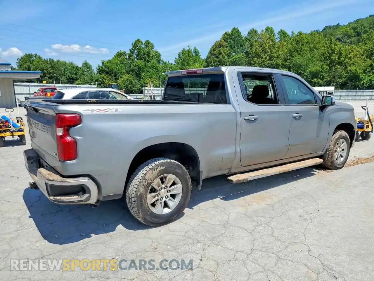 3 fotografías del automóvil dañado 1GCPDDEK4PZ311067 CHEVROLET SILVERADO 2023