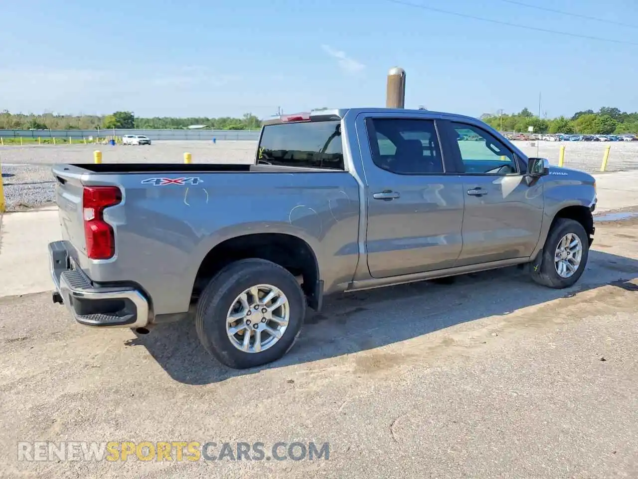 3 Photograph of a damaged car 1GCPDDEK6PZ161754 CHEVROLET SILVERADO 2023