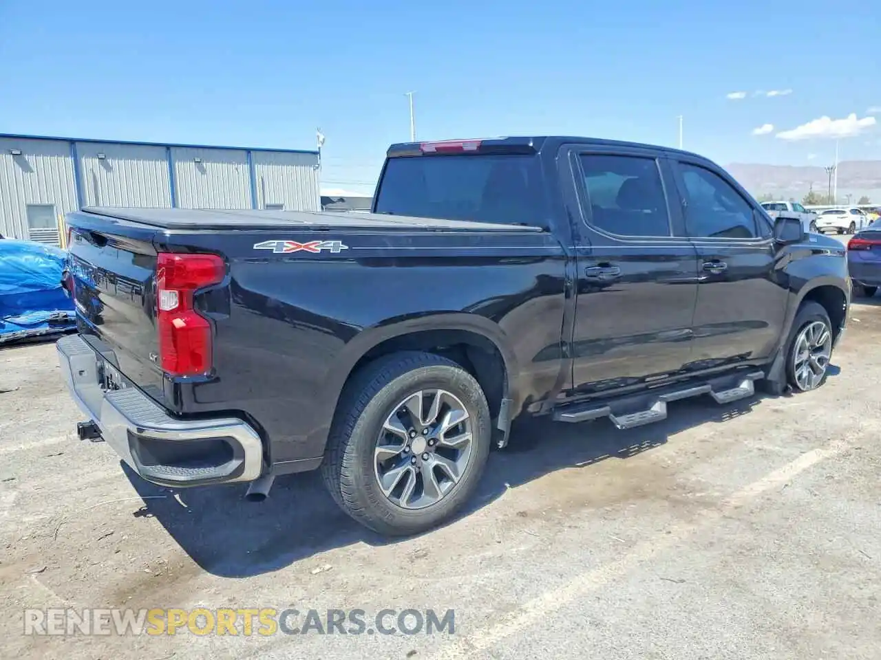 3 fotografías del automóvil dañado 1GCPDDEK7PZ128939 CHEVROLET SILVERADO 2023