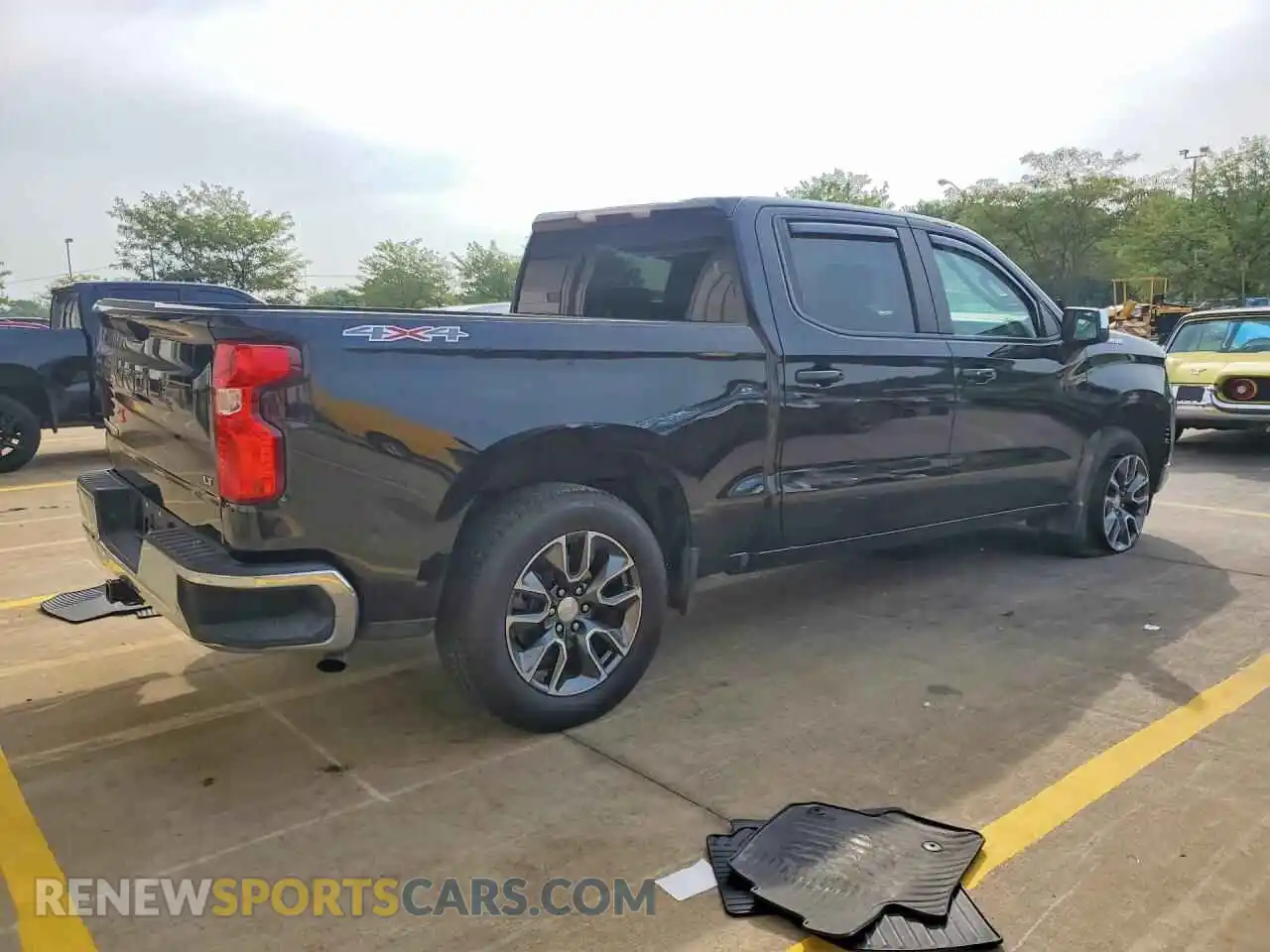 3 Photograph of a damaged car 1GCPDKEK0PZ207387 CHEVROLET SILVERADO 2023