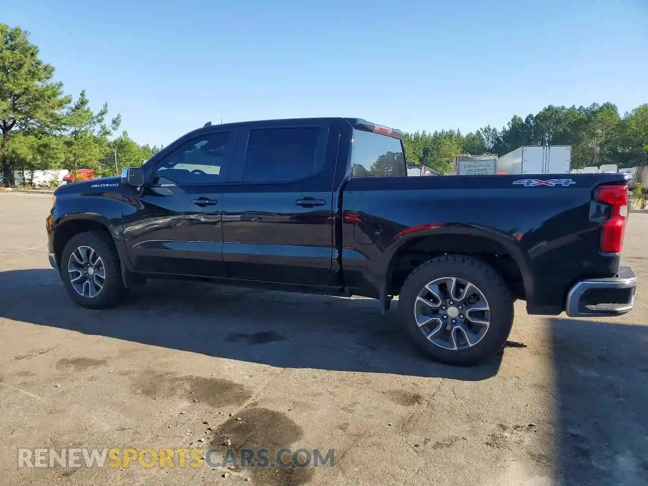 2 Photograph of a damaged car 1GCPDKEK6PZ161838 CHEVROLET SILVERADO 2023