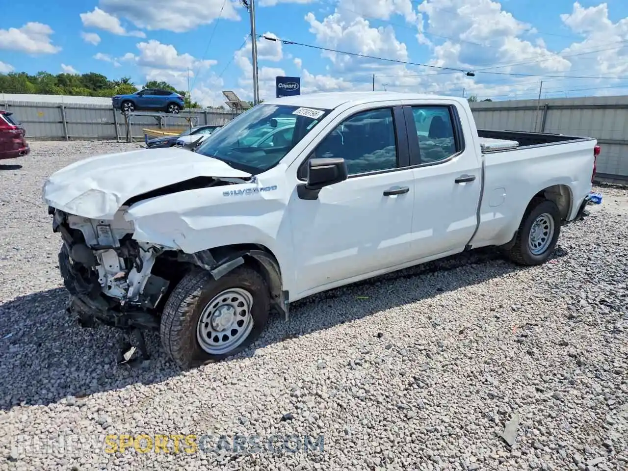 1 fotografías del automóvil dañado 1GCRAAED3PZ106762 CHEVROLET SILVERADO 2023