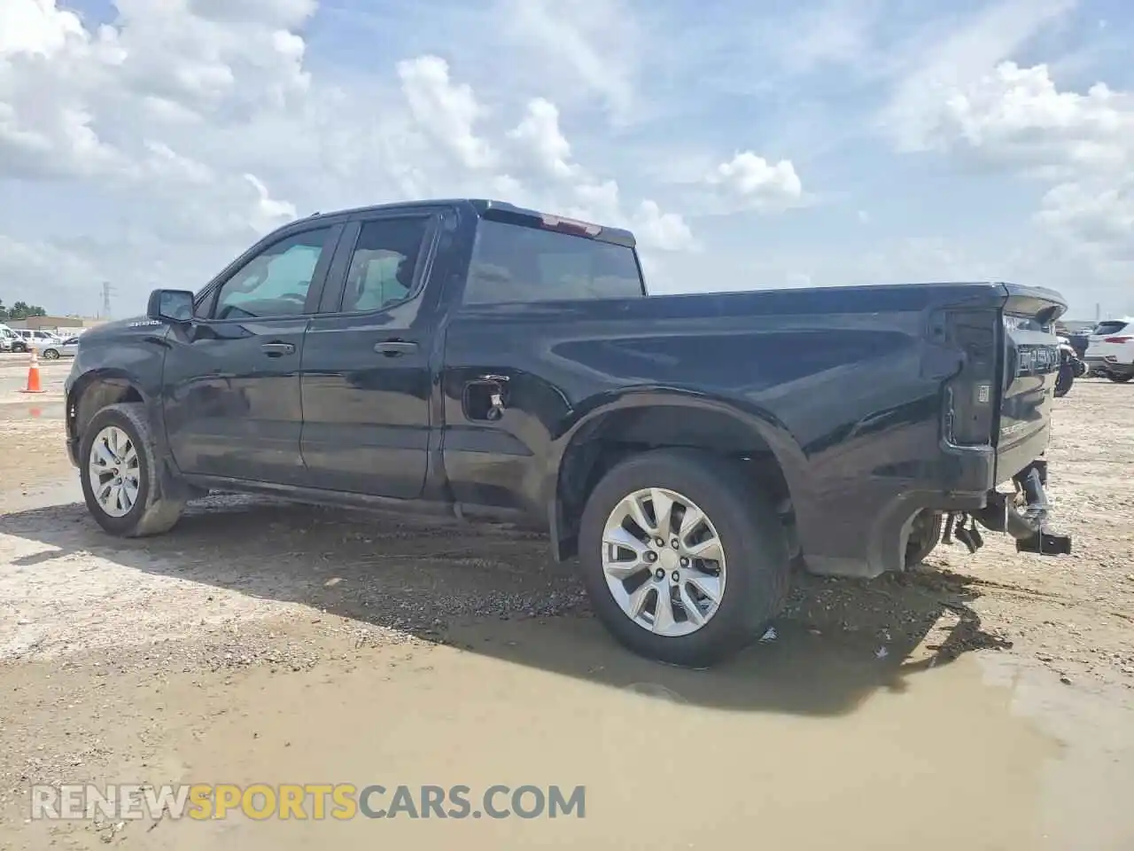 2 Photograph of a damaged car 1GCRABEK3PZ176329 CHEVROLET SILVERADO 2023