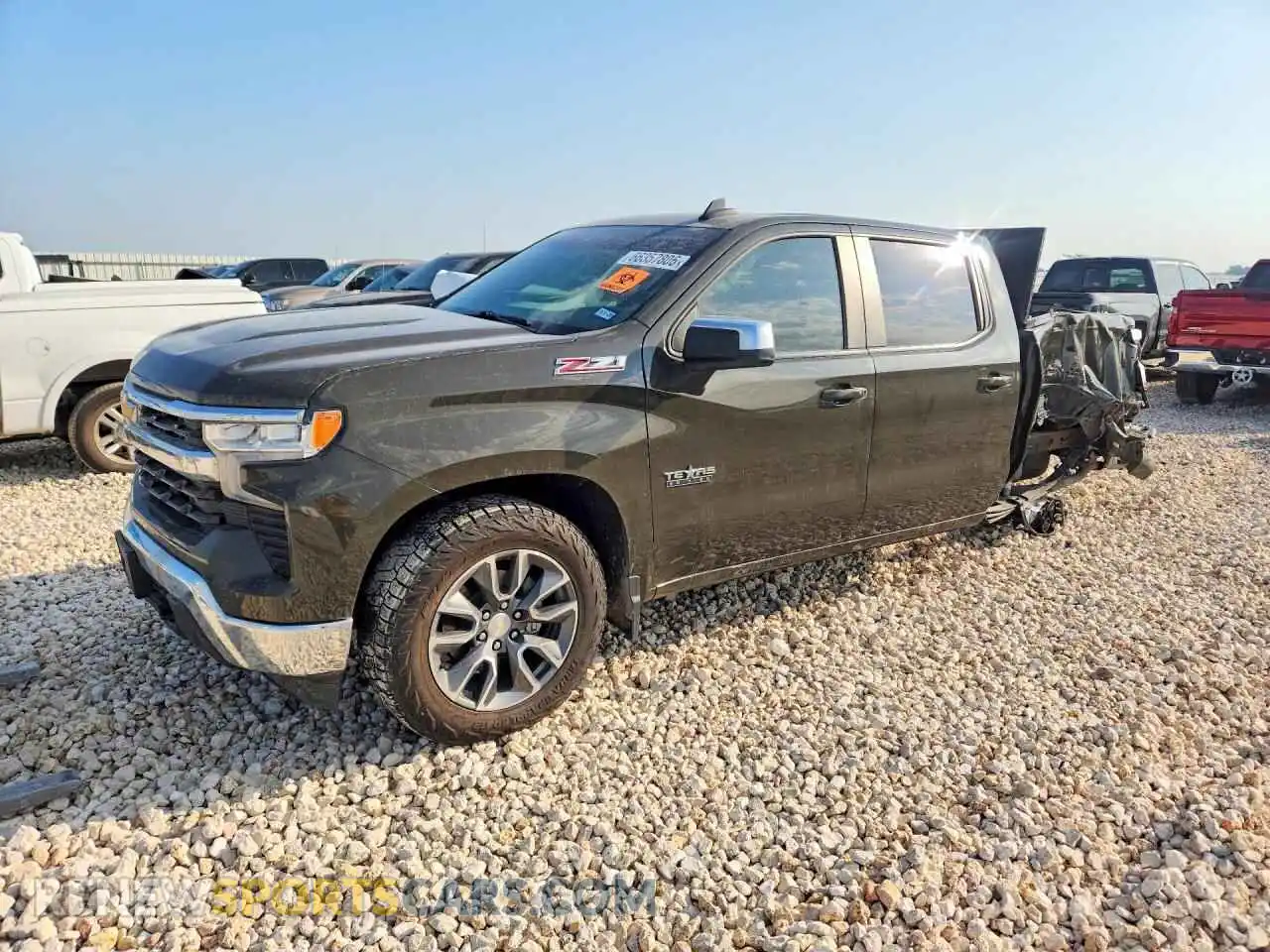 1 Photograph of a damaged car 1GCUDDED0PZ218356 CHEVROLET SILVERADO 2023