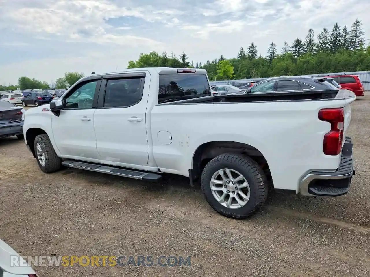 2 fotografías del automóvil dañado 1GCUDDED5PZ271912 CHEVROLET SILVERADO 2023