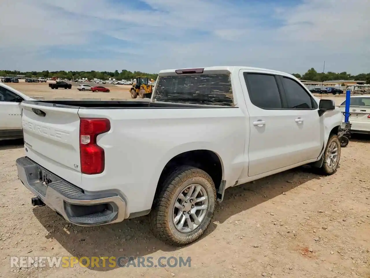 3 Photograph of a damaged car 1GCUDDED7PZ247658 CHEVROLET SILVERADO 2023