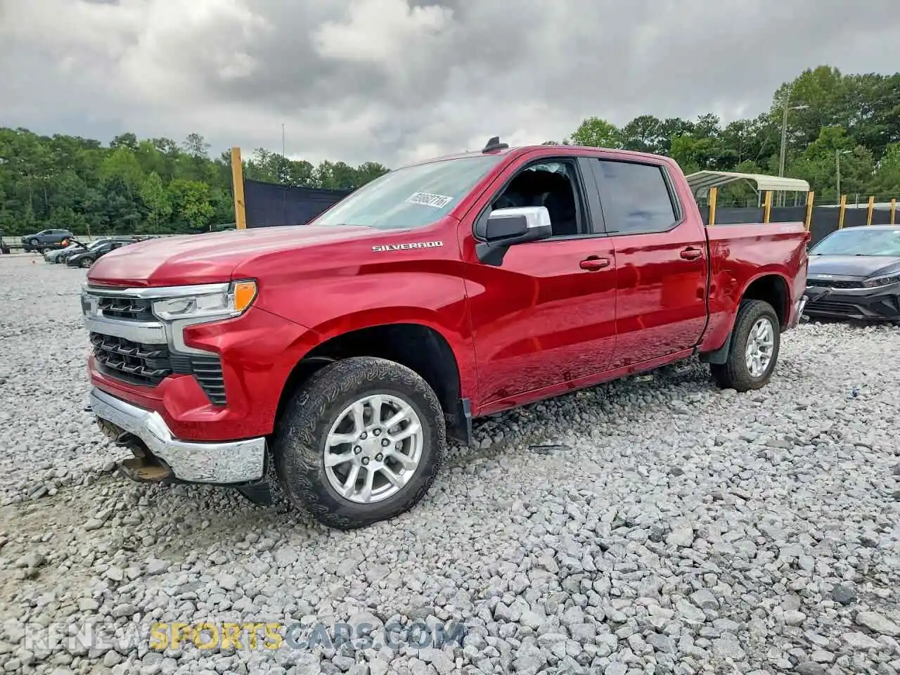 1 fotografías del automóvil dañado 1GCUDDEDXPZ159235 CHEVROLET SILVERADO 2023