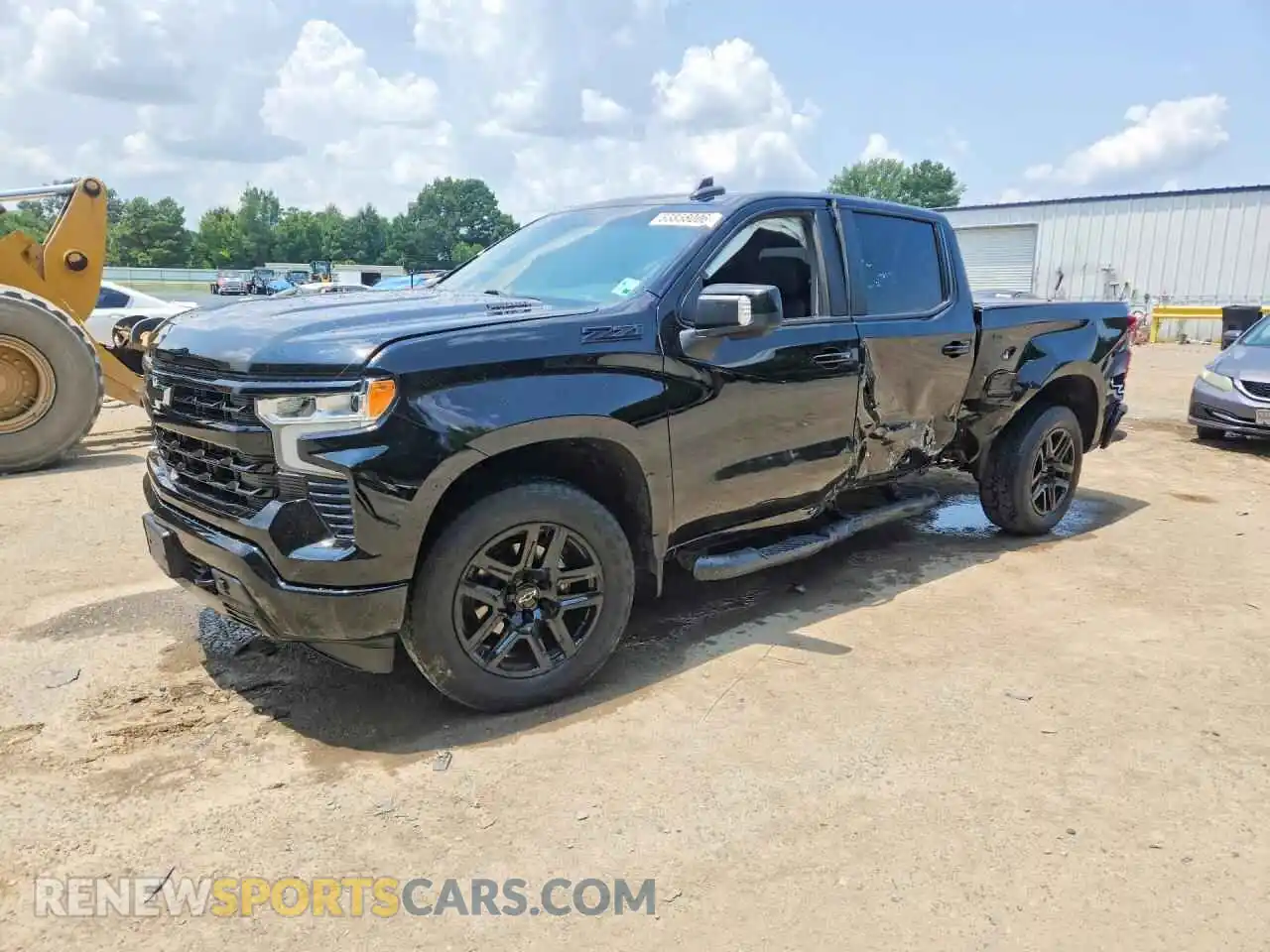 1 fotografías del automóvil dañado 1GCUDEE85PZ274222 CHEVROLET SILVERADO 2023
