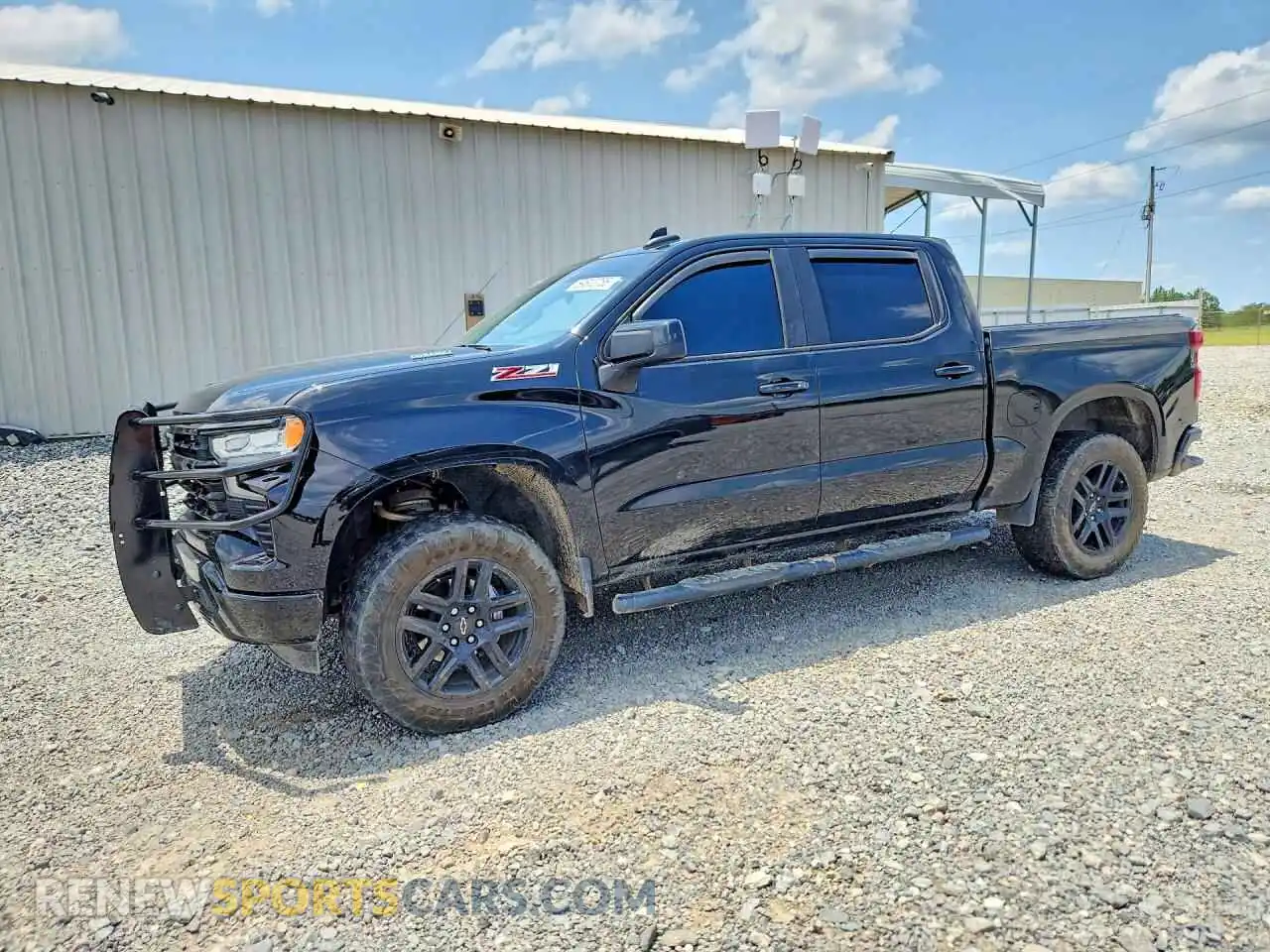 1 Photograph of a damaged car 1GCUDEE86PZ305249 CHEVROLET SILVERADO 2023