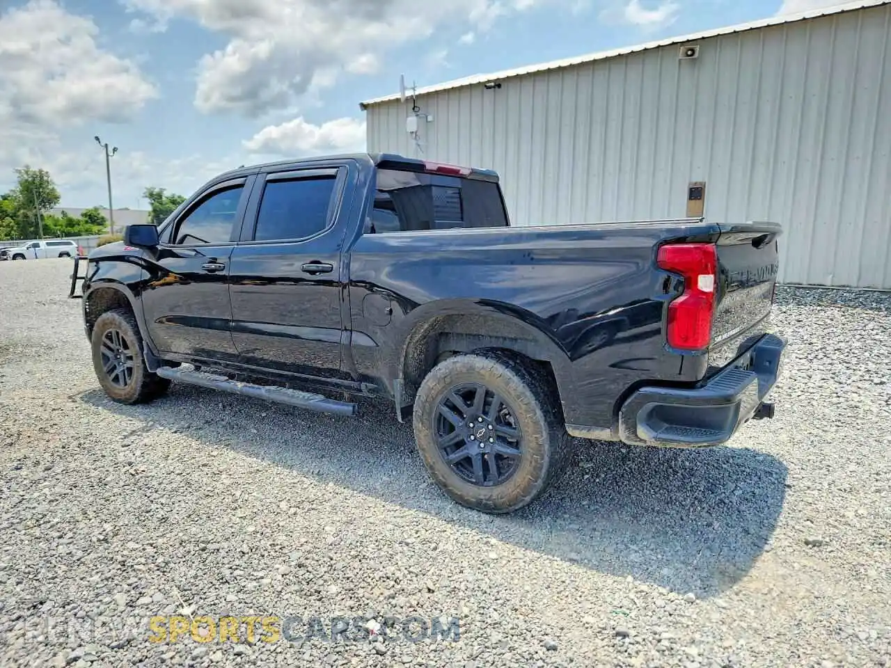 2 Photograph of a damaged car 1GCUDEE86PZ305249 CHEVROLET SILVERADO 2023