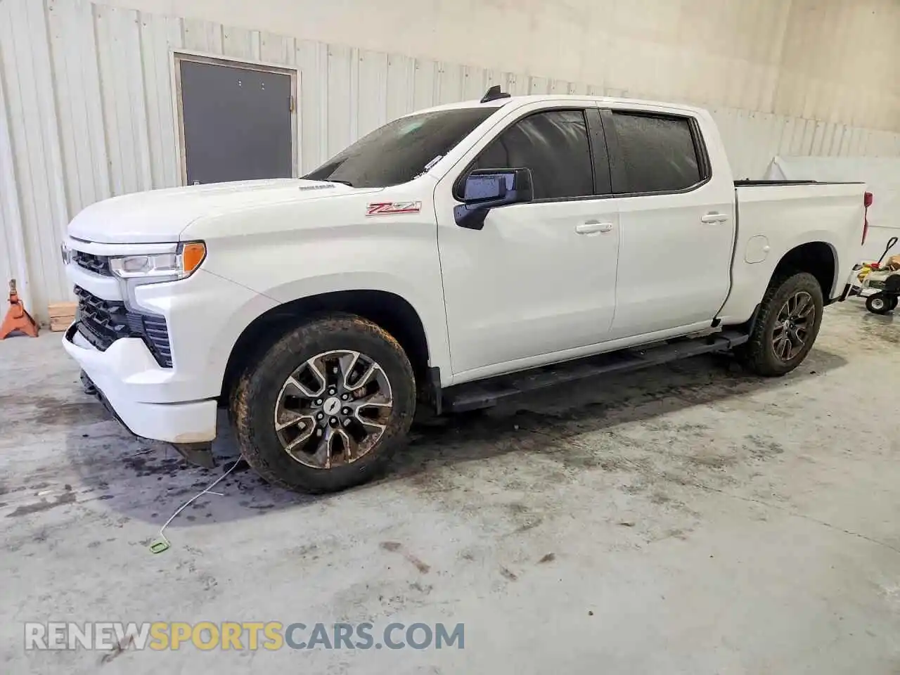 1 Photograph of a damaged car 1GCUDEE89PZ192400 CHEVROLET SILVERADO 2023
