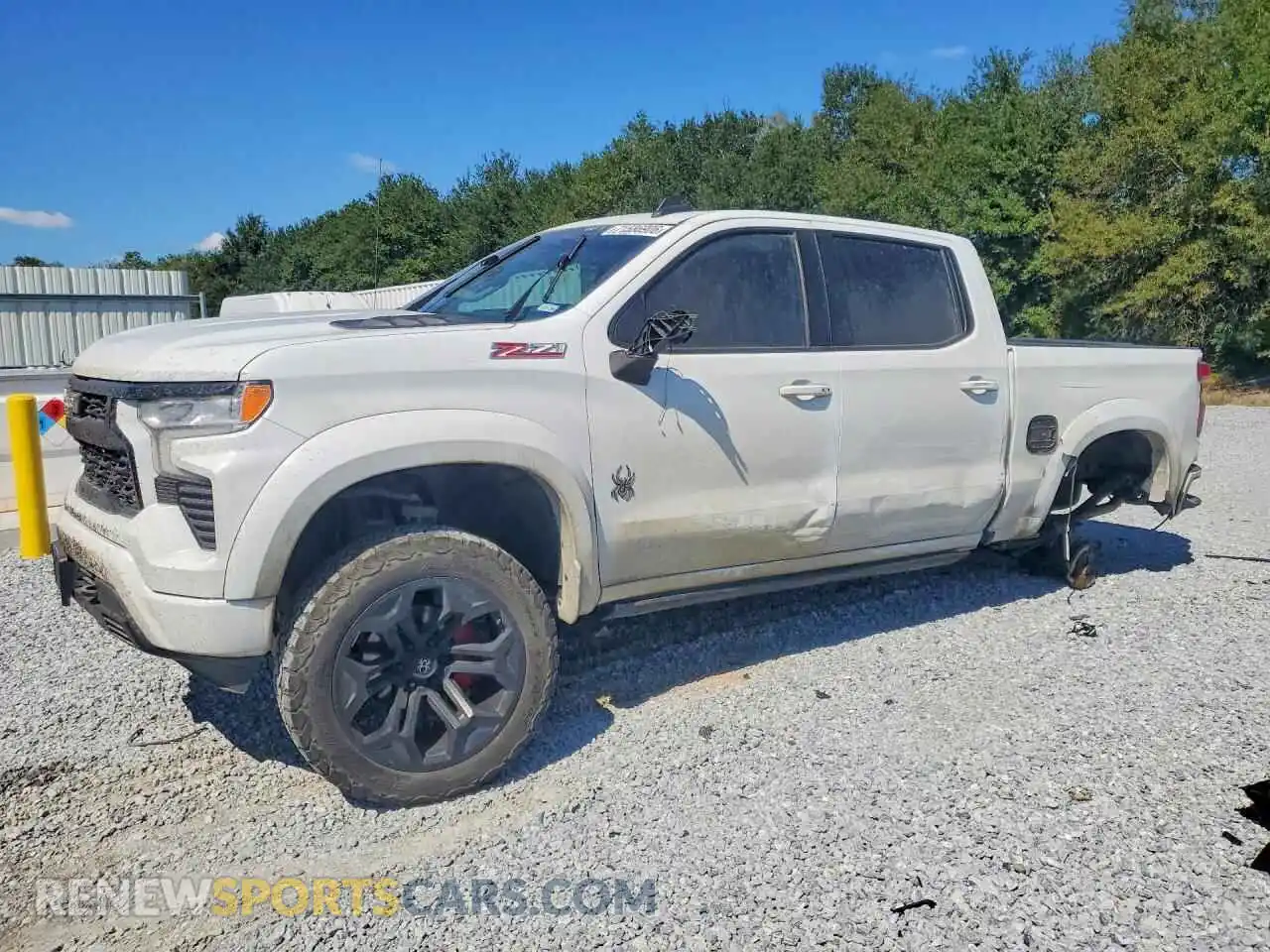 1 Photograph of a damaged car 1GCUDEED3PZ299519 CHEVROLET SILVERADO 2023
