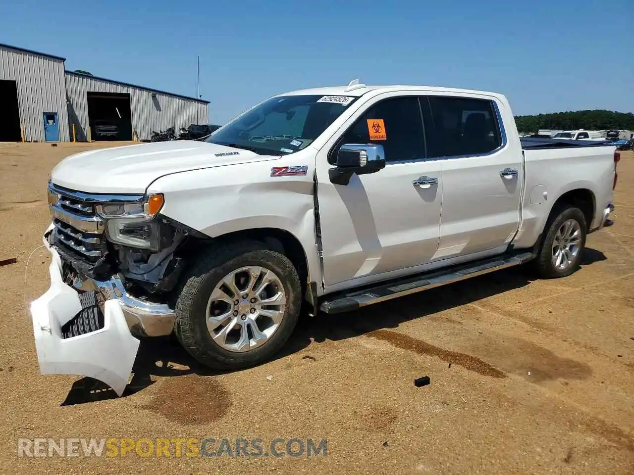 1 fotografías del automóvil dañado 1GCUDGE83PZ285604 CHEVROLET SILVERADO 2023