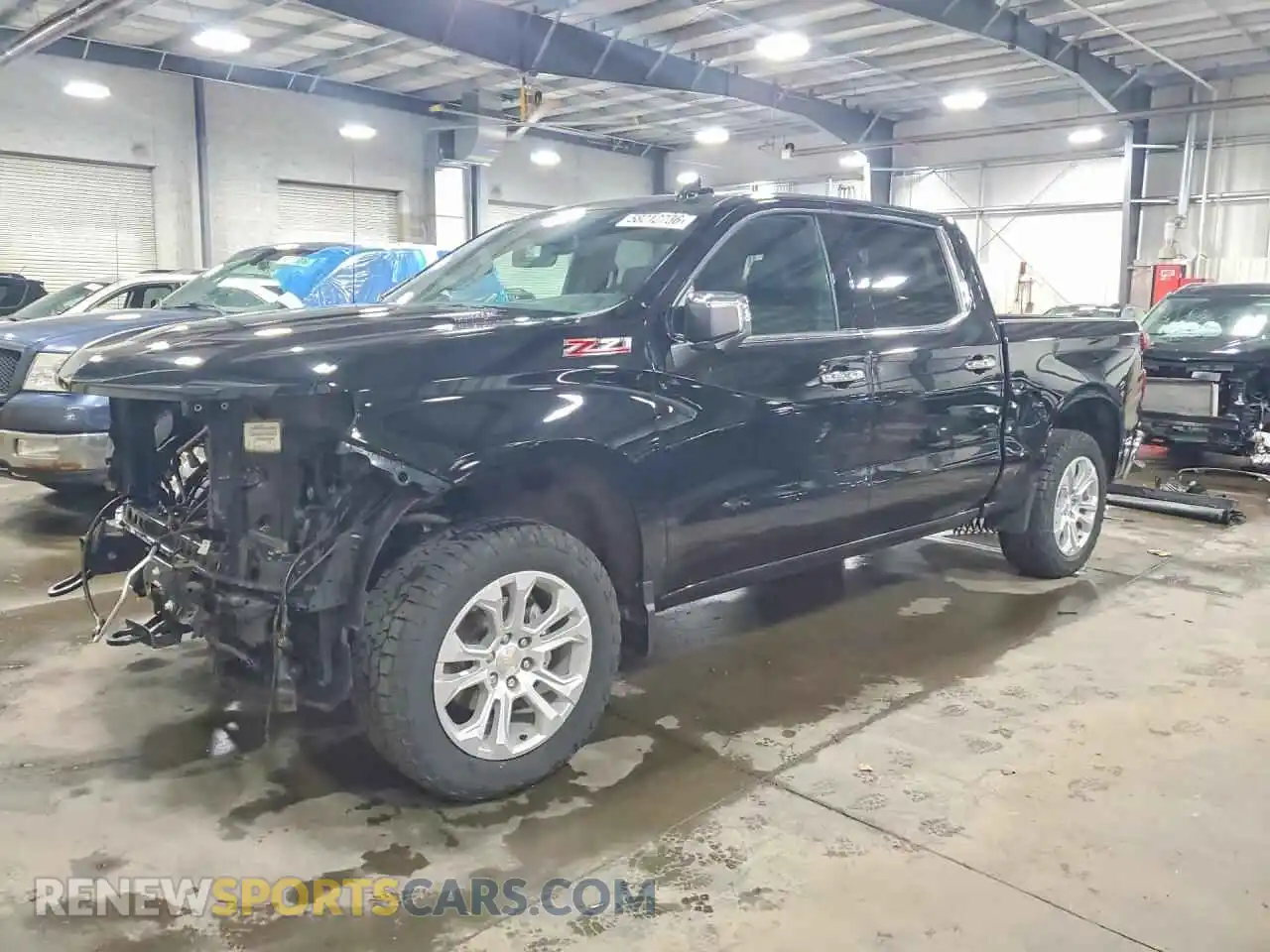 1 Фотография поврежденного автомобиля 1GCUDGE86PZ225462 CHEVROLET SILVERADO 2023