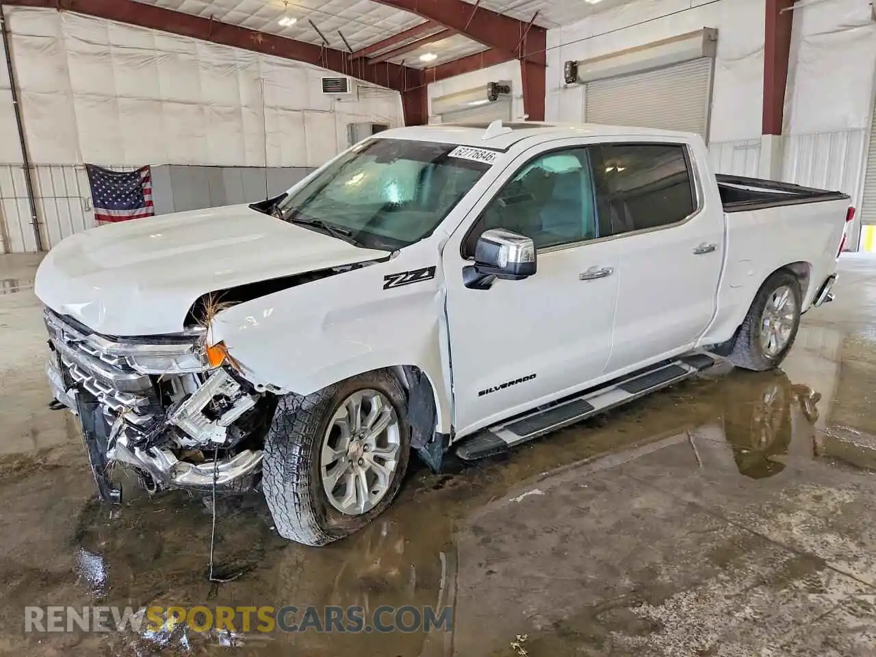 1 fotografías del automóvil dañado 1GCUDGED2PZ101993 CHEVROLET SILVERADO 2023