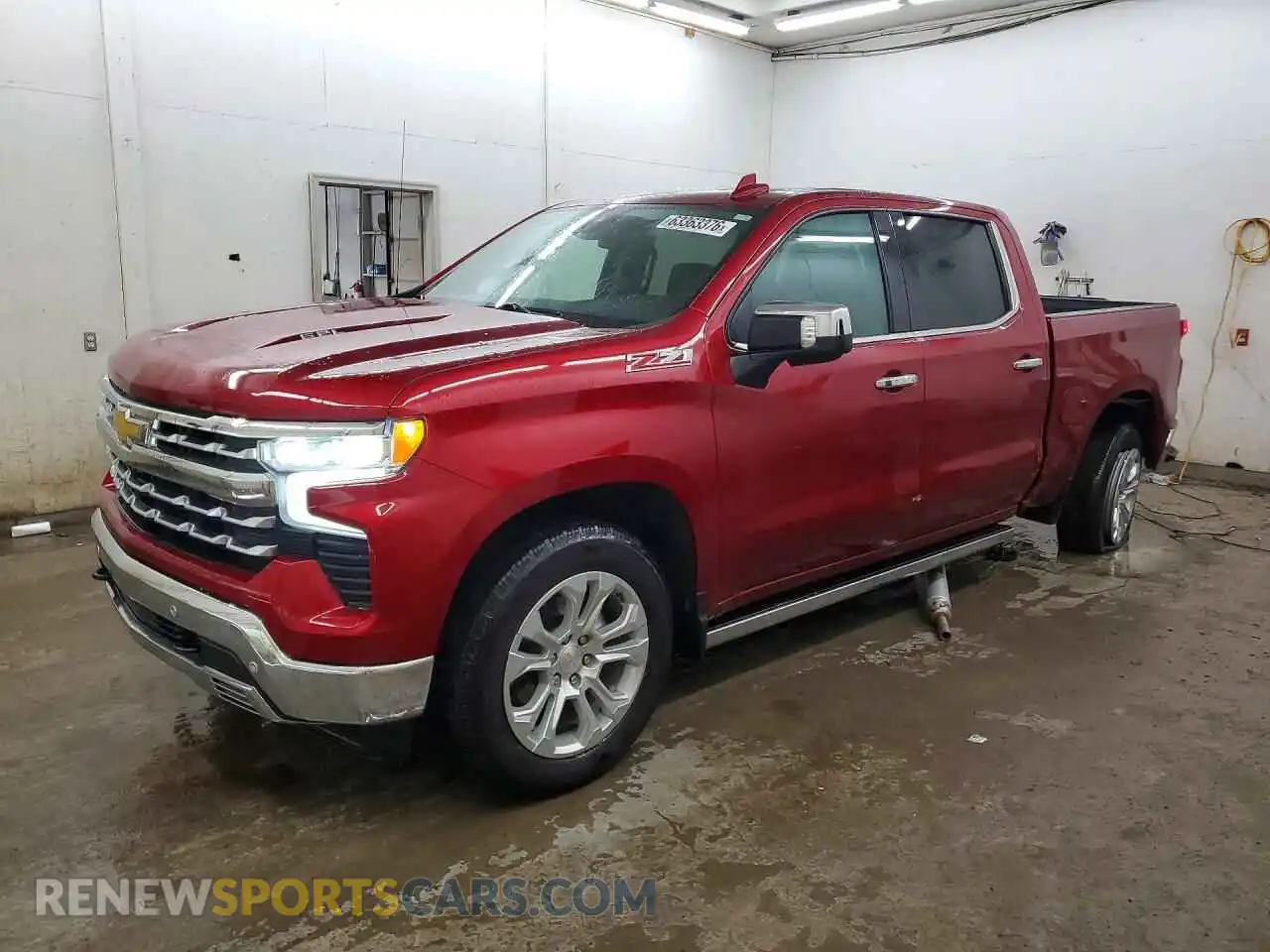 1 Photograph of a damaged car 1GCUDGEL3PZ232177 CHEVROLET SILVERADO 2023