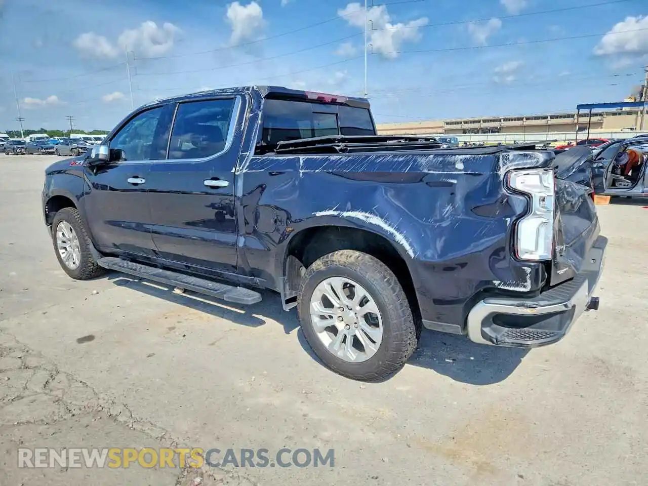2 Photograph of a damaged car 1GCUDGEL5PZ160706 CHEVROLET SILVERADO 2023