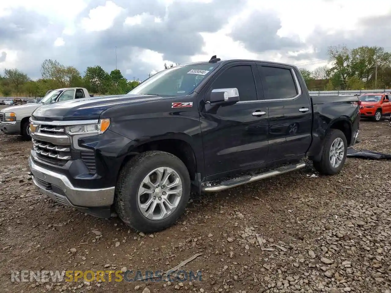 1 Фотография поврежденного автомобиля 1GCUDGEL6PZ147009 CHEVROLET SILVERADO 2023