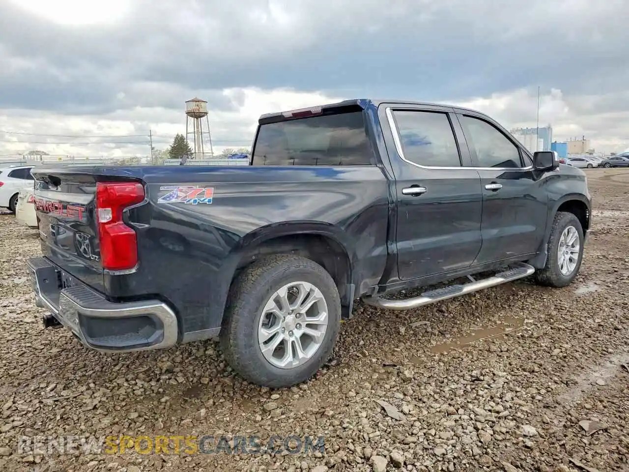 3 Фотография поврежденного автомобиля 1GCUDGEL6PZ147009 CHEVROLET SILVERADO 2023