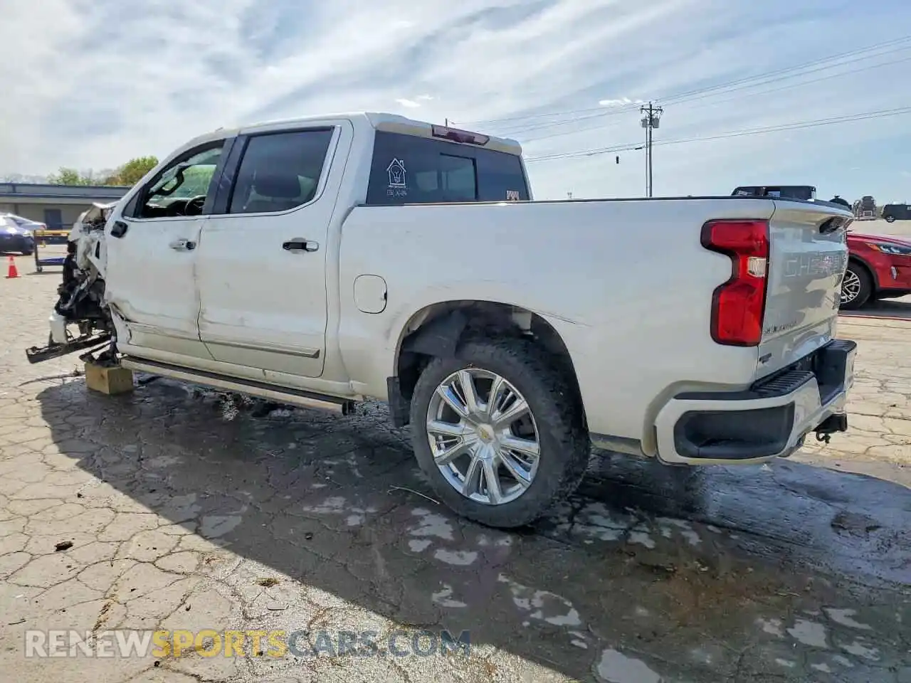 2 Photograph of a damaged car 1GCUDJE85PZ127309 CHEVROLET SILVERADO 2023