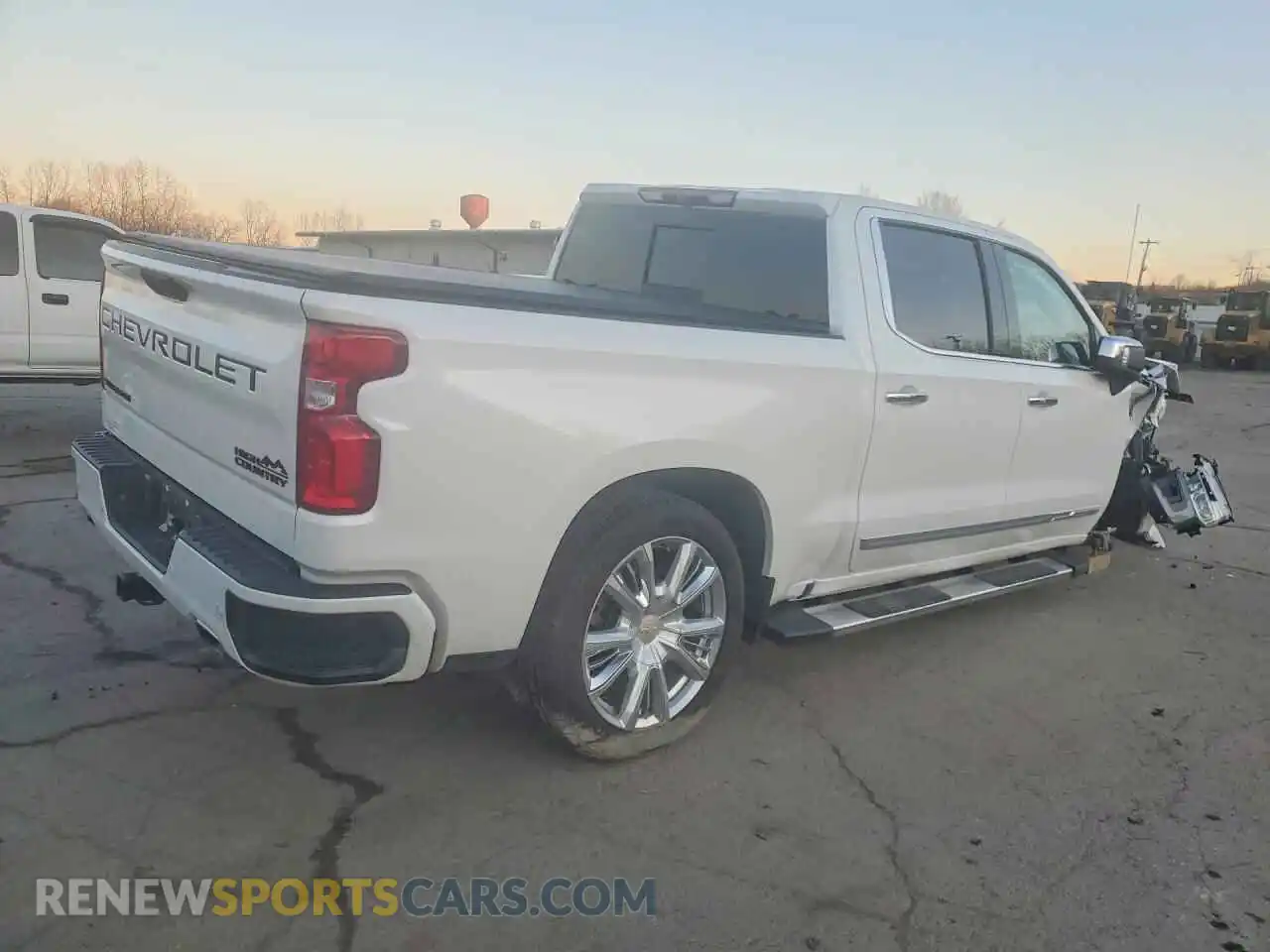 3 Photograph of a damaged car 1GCUDJED0PZ243076 CHEVROLET SILVERADO 2023