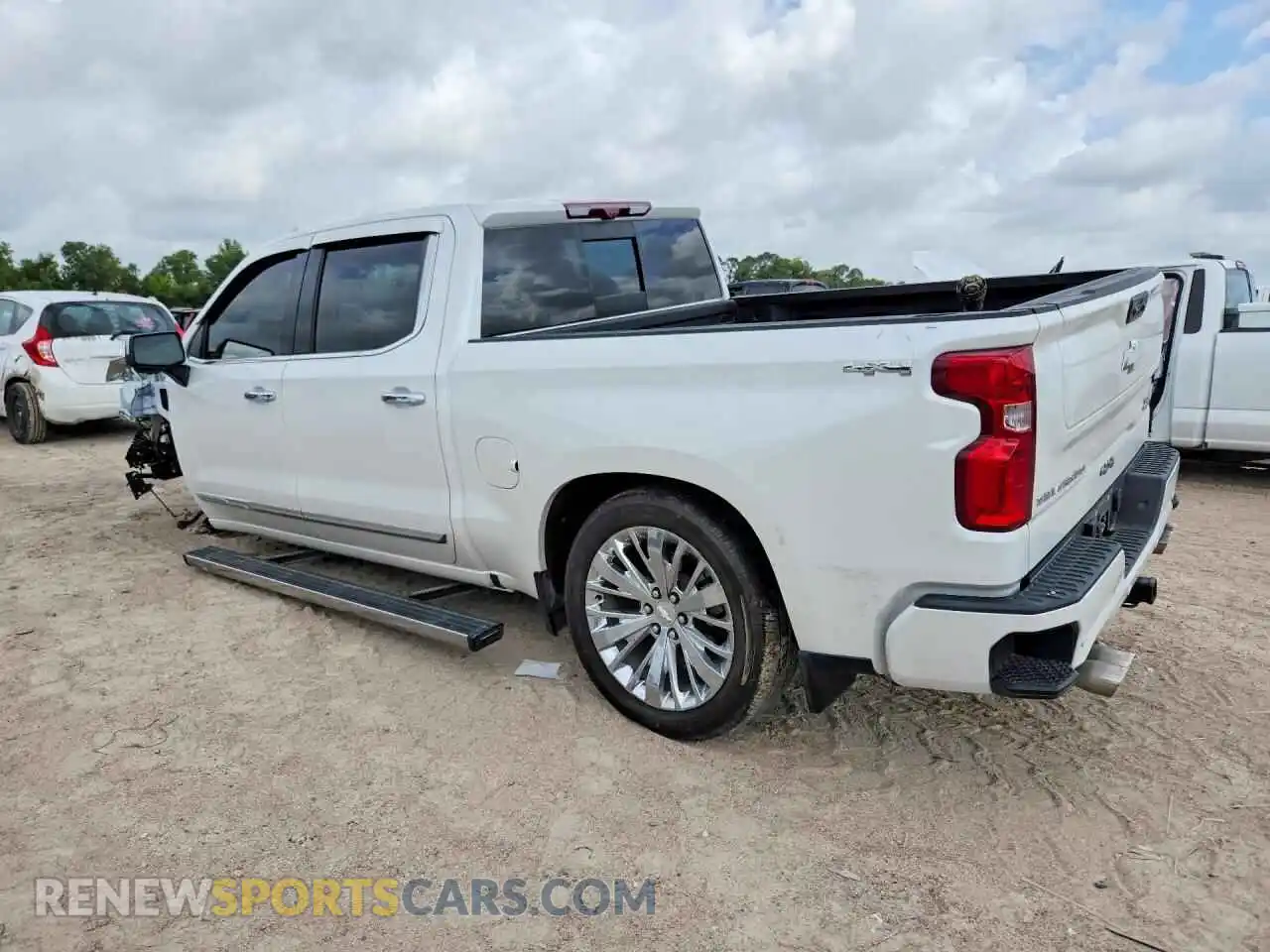 2 Photograph of a damaged car 1GCUDJEL0PZ254053 CHEVROLET SILVERADO 2023