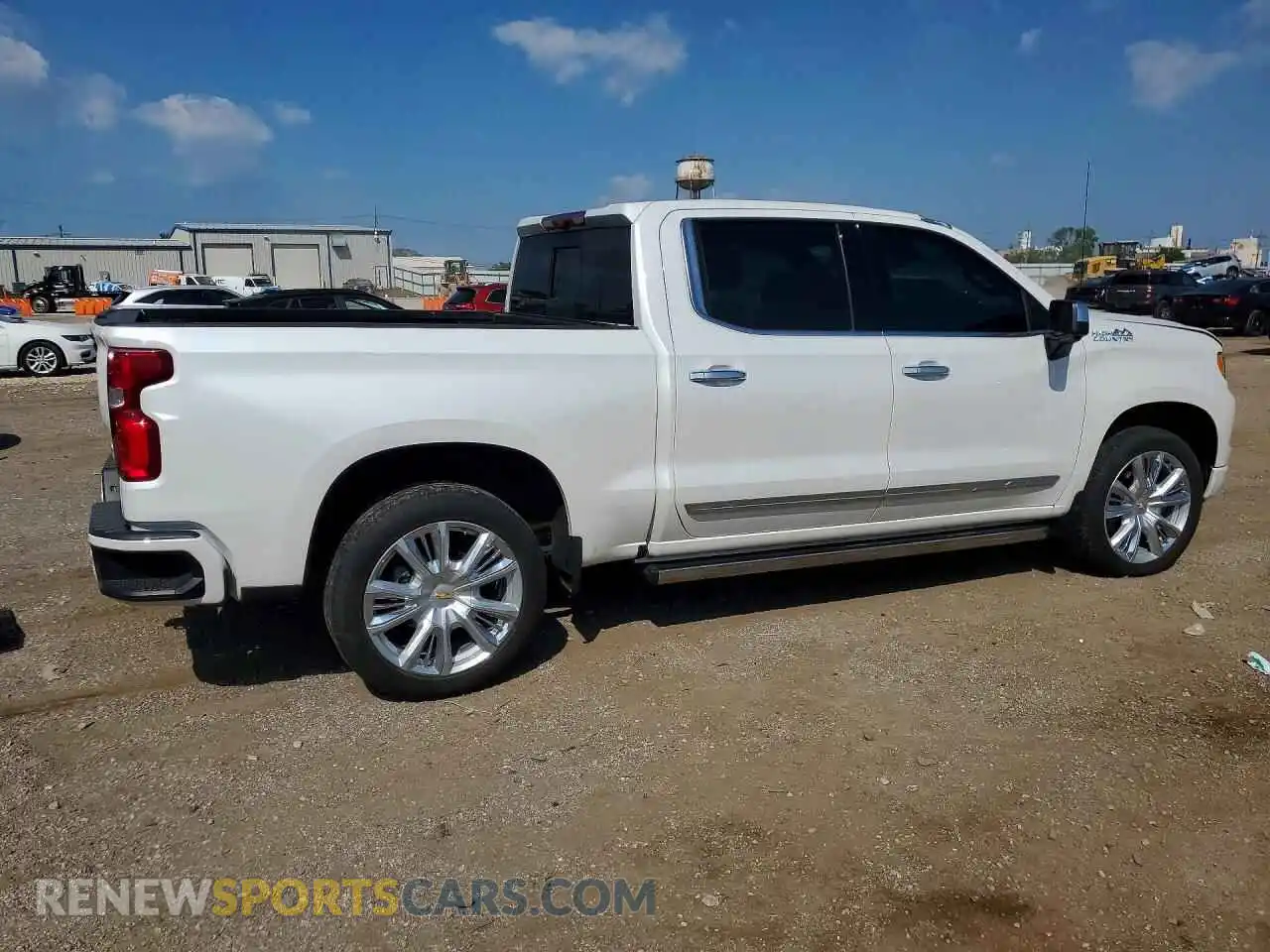 3 fotografías del automóvil dañado 1GCUDJEL9PZ277752 CHEVROLET SILVERADO 2023