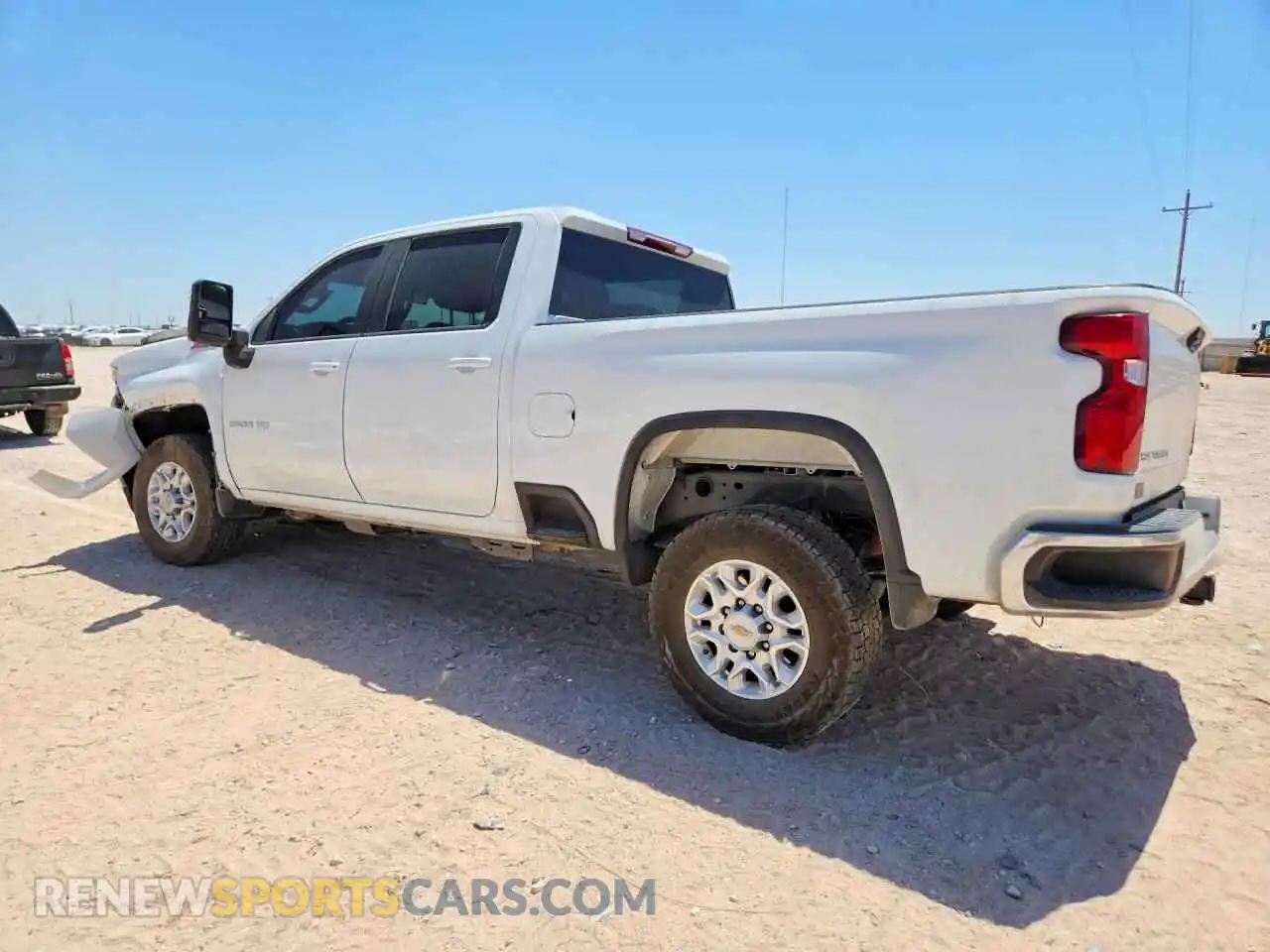 2 Photograph of a damaged car 2GC1YNEY9P1730187 CHEVROLET SILVERADO 2023