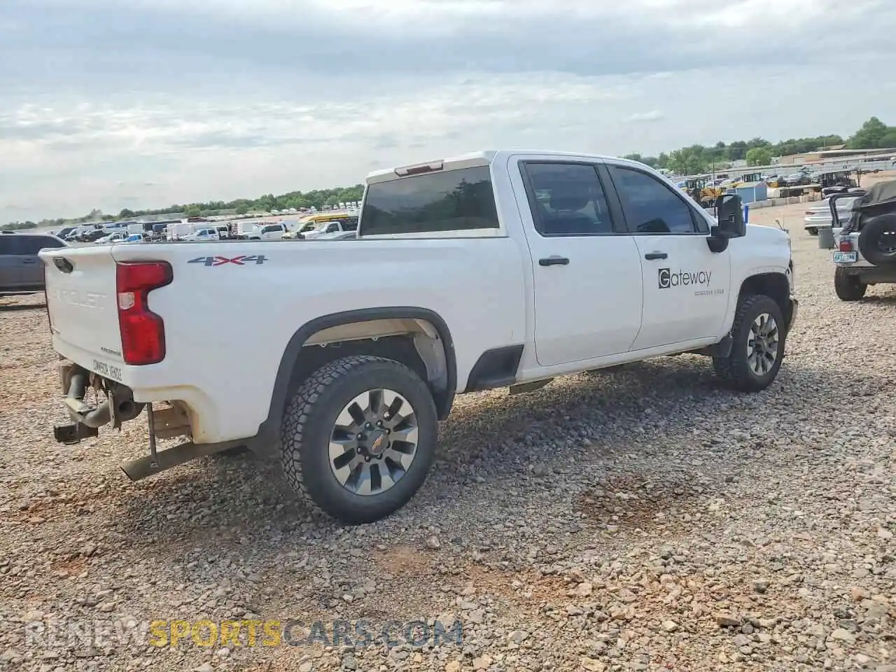 3 Photograph of a damaged car 2GC4YME71P1731719 CHEVROLET SILVERADO 2023