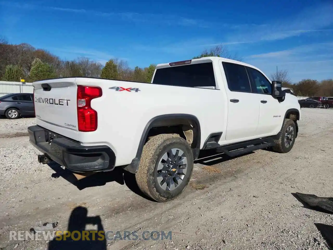 3 Фотография поврежденного автомобиля 2GC4YME78P1704971 CHEVROLET SILVERADO 2023