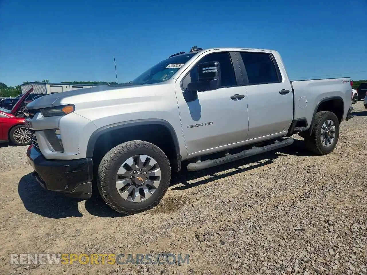 1 Photograph of a damaged car 2GC4YME78P1709555 CHEVROLET SILVERADO 2023