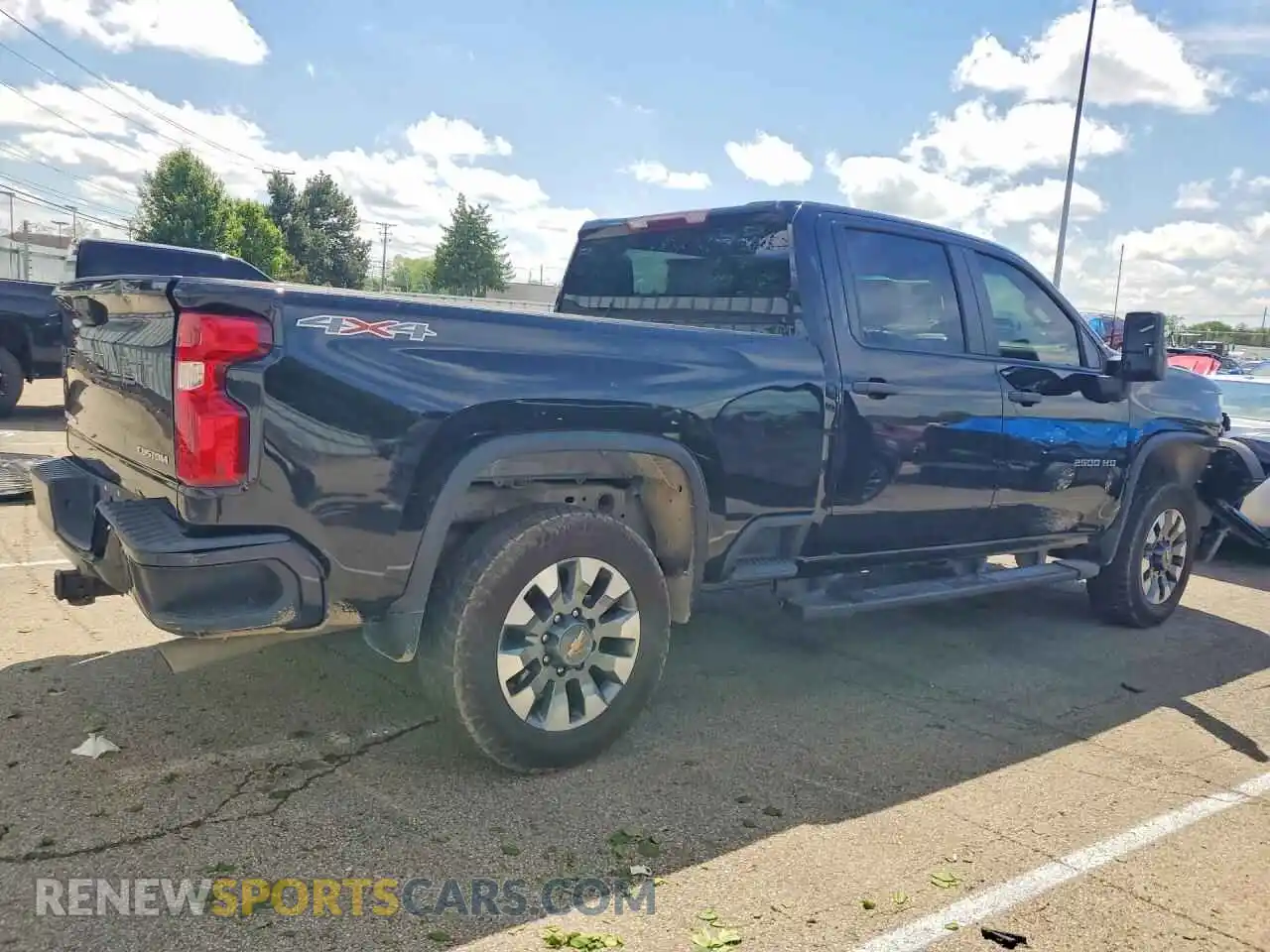 3 Photograph of a damaged car 2GC4YME79P1709287 CHEVROLET SILVERADO 2023