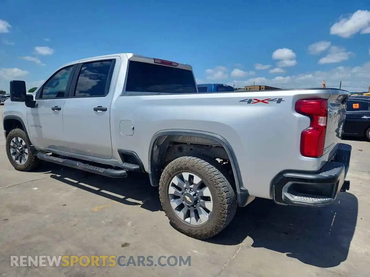 2 Photograph of a damaged car 2GC4YMEY1P1727436 CHEVROLET SILVERADO 2023