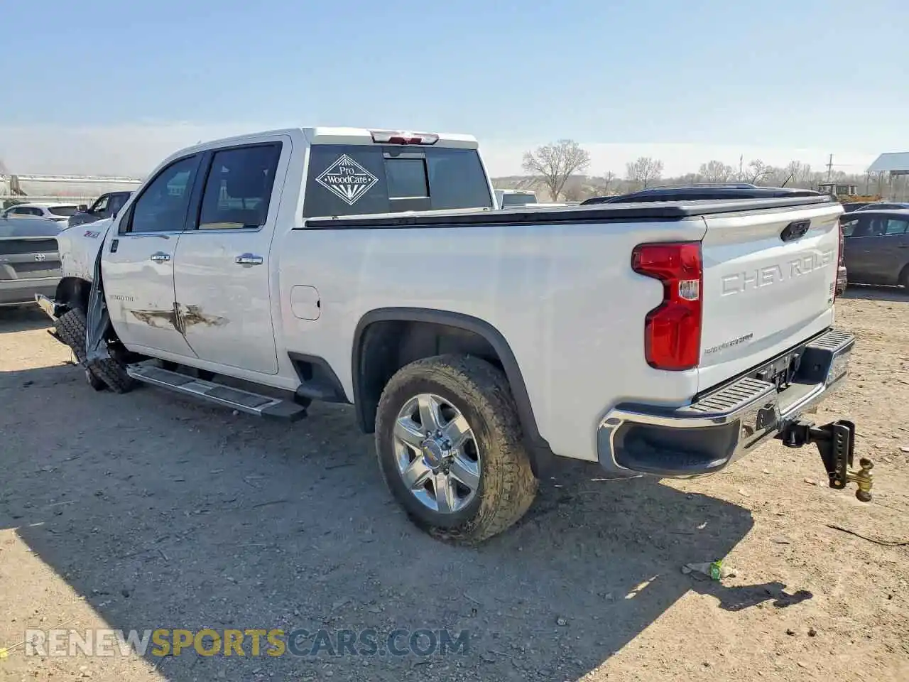 2 Photograph of a damaged car 2GC4YPEY8P1731355 CHEVROLET SILVERADO 2023
