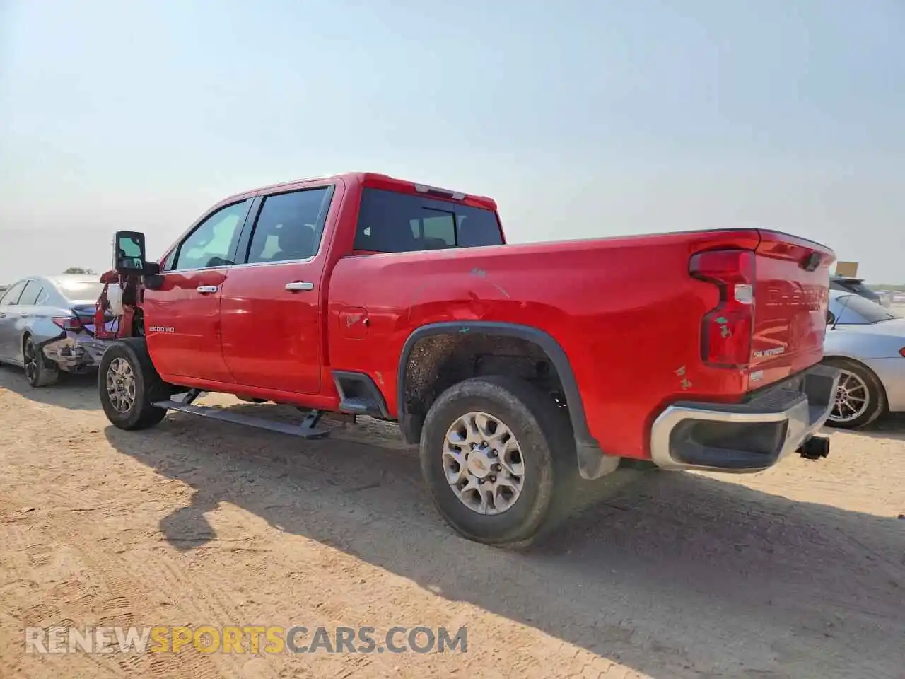 2 Photograph of a damaged car 2GC4YPEY8P1732215 CHEVROLET SILVERADO 2023