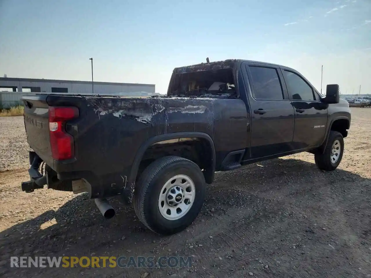 3 fotografías del automóvil dañado 2GC4YSEY7P1712265 CHEVROLET SILVERADO 2023