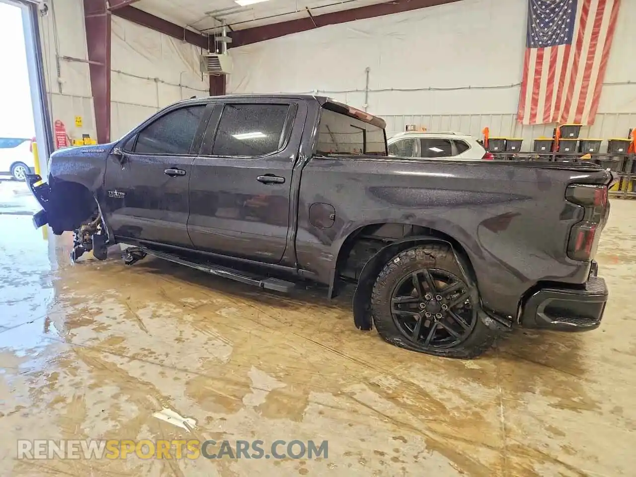 2 Photograph of a damaged car 2GCPACED9P1111119 CHEVROLET SILVERADO 2023