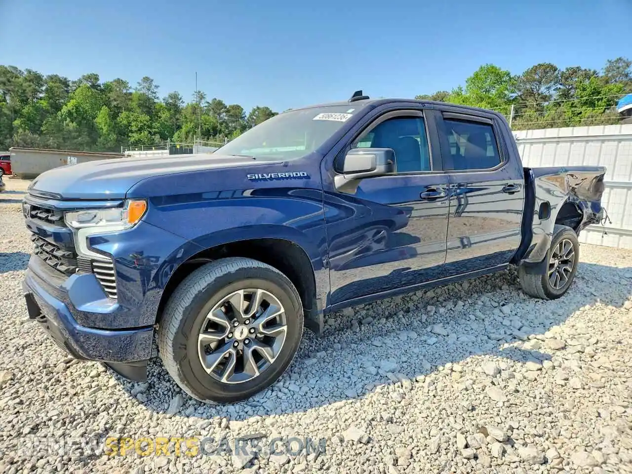 1 Photograph of a damaged car 2GCPADED6P1129275 CHEVROLET SILVERADO 2023