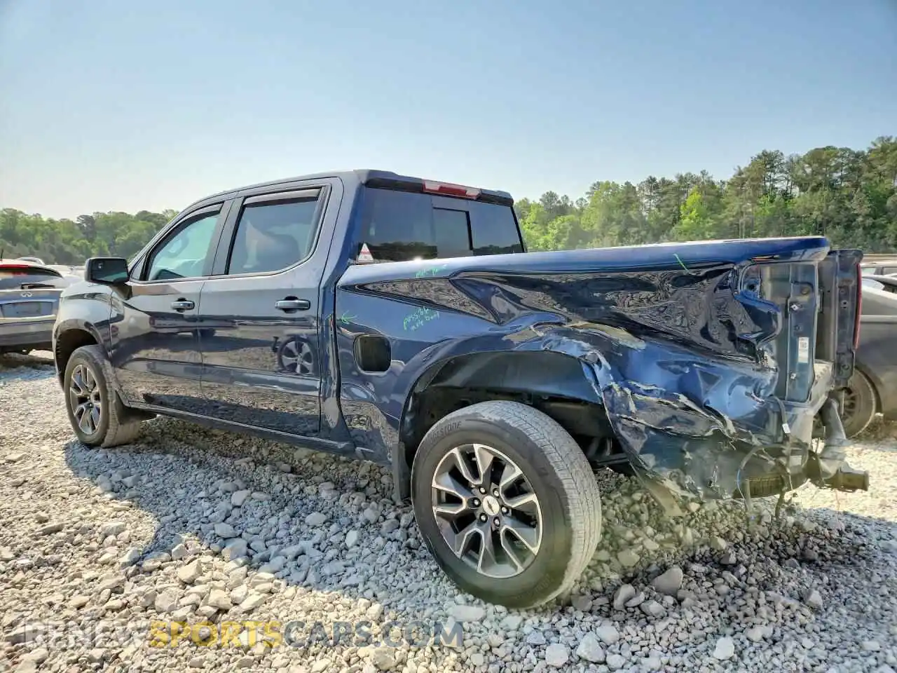 2 Photograph of a damaged car 2GCPADED6P1129275 CHEVROLET SILVERADO 2023