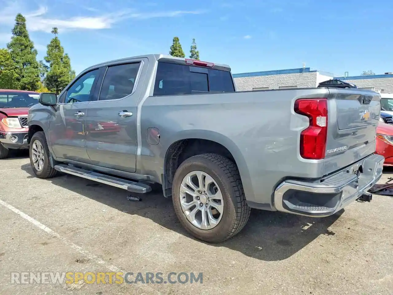 2 Photograph of a damaged car 2GCPAEED3P1138442 CHEVROLET SILVERADO 2023