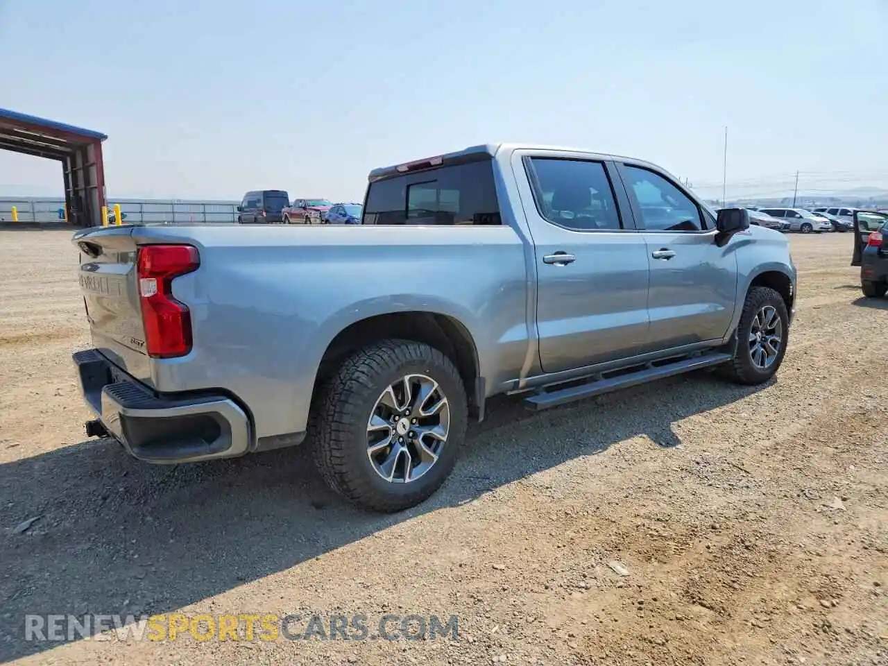 3 Photograph of a damaged car 2GCUDEED9P1117850 CHEVROLET SILVERADO 2023