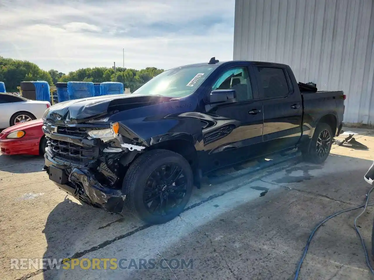 1 fotografías del automóvil dañado 2GCUDEEDXP1102158 CHEVROLET SILVERADO 2023