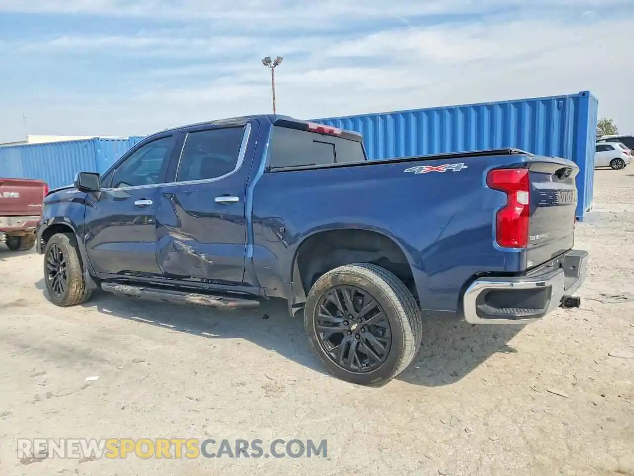 2 Photograph of a damaged car 2GCUDGED1P1119085 CHEVROLET SILVERADO 2023