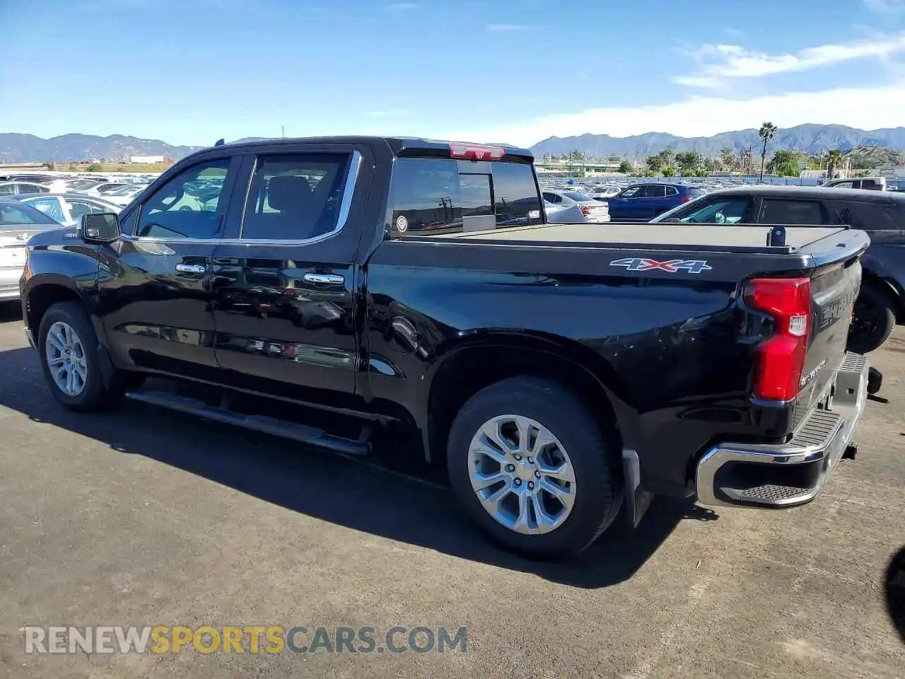 2 Photograph of a damaged car 2GCUDGED3P1149673 CHEVROLET SILVERADO 2023