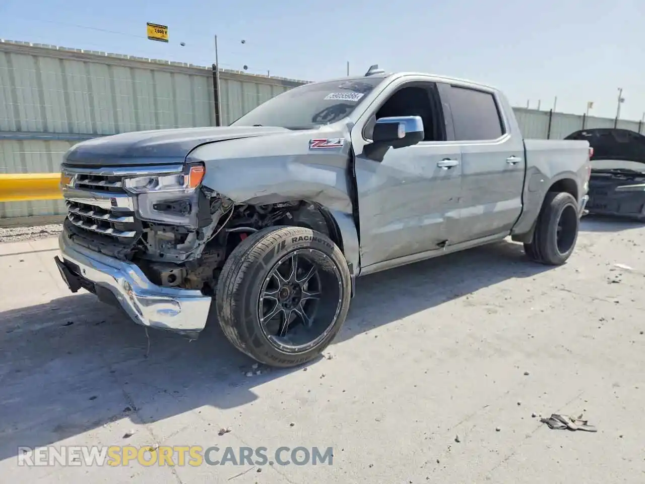 1 Photograph of a damaged car 2GCUDGED7P1152429 CHEVROLET SILVERADO 2023